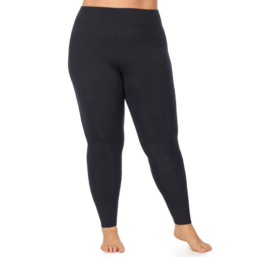 Plus Size 2 PACK Black Soft Touch Stretch Leggings