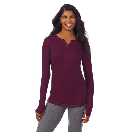 Women's Cuddl Duds® Stretch Thermal Long Sleeve Crew Top, Size: Small,  Turq/Blue - Yahoo Shopping