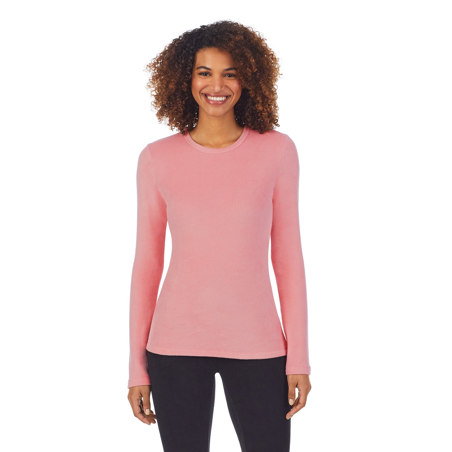 Power Pink;She is 5’10”, Bust 34”, Waist 26", Hips 38”.