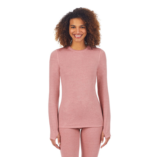 Cuddl Duds Chill Chasers Girls Solid Pink Thermal Underwear Base Layer Large