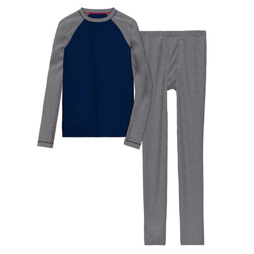  Navy Blazer;@A navy blazer long sleeve crew t-shirt and pant set