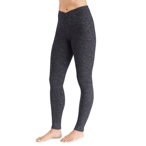 Charcoal grey thick ribbed leggings – Ellsbelles
