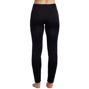 lower body of a model wearing black legging