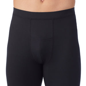 lower body of a man wearing black pants