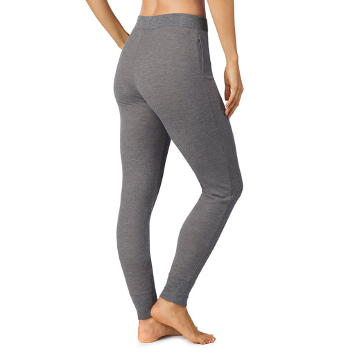 ClimateRight by Cuddl Duds Women's Stretch Fleece Base Layer High Waisted Thermal  Leggings 