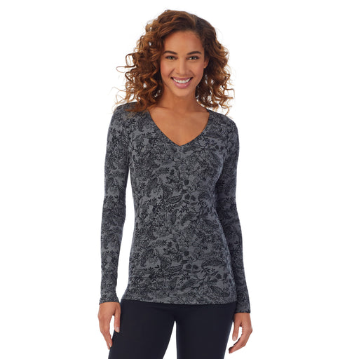 Softwear With Stretch Long Sleeve V-Neck