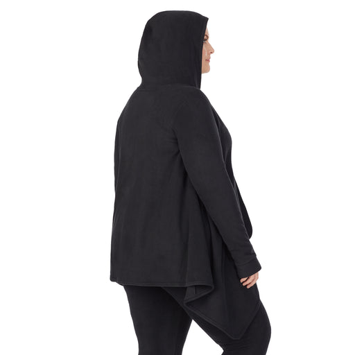 Fleecewear With Stretch Long Sleeve Hooded Wrap - Fairisle – Close