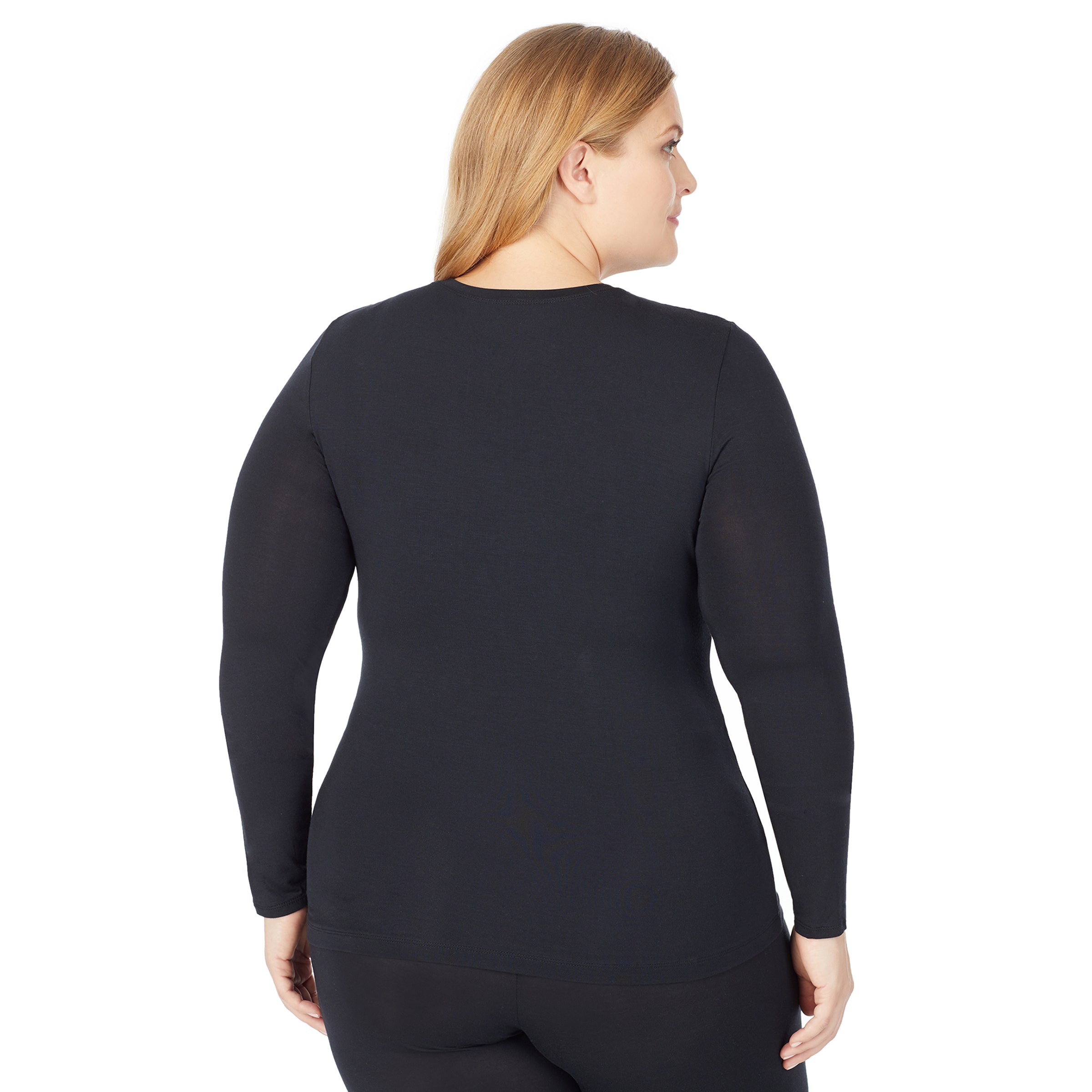 Softwear With Stretch Long Sleeve Crew PLUS