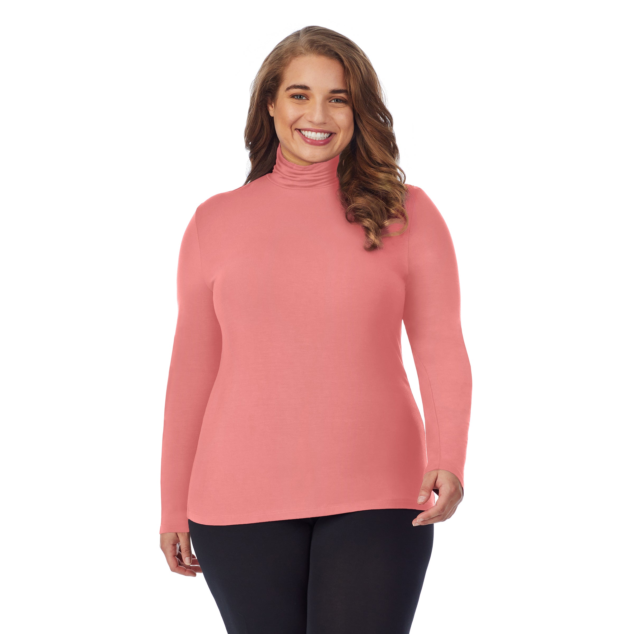 Softwear With Stretch Long Sleeve Turtleneck PLUS