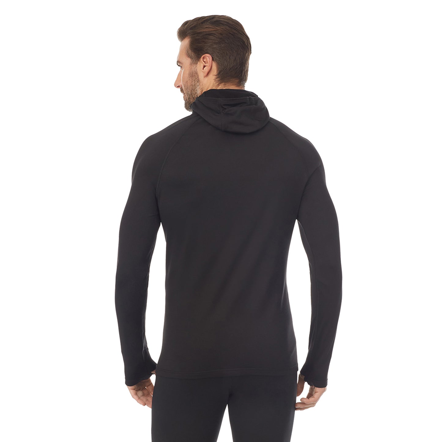 Black;@Model is wearing Black Long Sleeve Balaclava